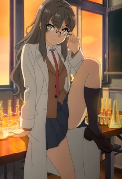 [animechan] Futaba Rio x Azusagawa Sakuta Premium (Patreon) [AI Generated]