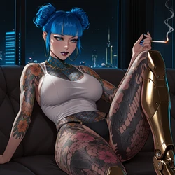 [HiddenGem] Cyberpunk 2077 Cheri Nowlin Unique Scenario (2026-09-22) [AI Generated]