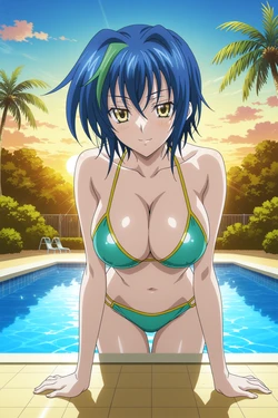 [xWaifu+18AI] 2026-06-13 Xenovia Quarta Bikini-Sunset NSFW (AI Generated)