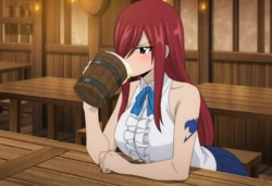 [Sira] Erza X Gajeel / エルザ × ガジル (Patreon) [AI Generated]