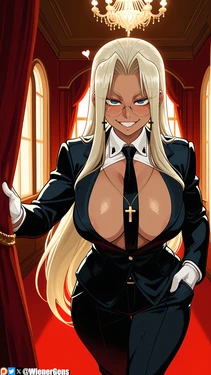 [WienerGens] Integra Hellsing dances with the devil (Hellsing) [AI Generated]