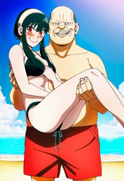 [Filth Sommelier] Yor x Ugly Bastard Beach (Patreon) [AI Generated]