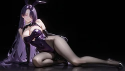 [Only4u AI Art] Aurora bunny suit eminence (Patreon) [AI Generated]