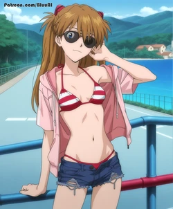 [Bluu AI] [Extra] Asuka Langley | Neon Genesis Evangelion [AI Generated]