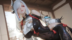 [Patreon] Halflove - Shenhe [AI Generated]