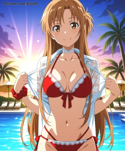 [Bluu AI] [Extra] Asuna | Sword Art Online [AI Generated]