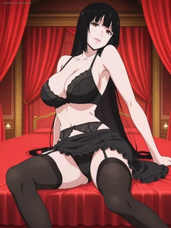 [artkoikoi] Yumeko Jabami | Kakegurui (FULL) (3 Animations) (Patreon) [AI Generated]
