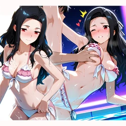 [貓貓] Saegusa Mayumi Night Pool 1~2 [AI Generated]