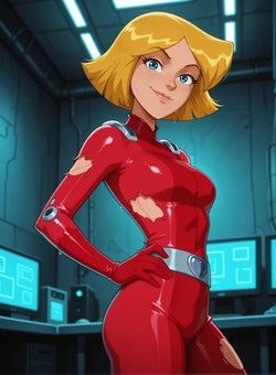 [Revy Neon] Clover - Totally Spies [AI Generated]