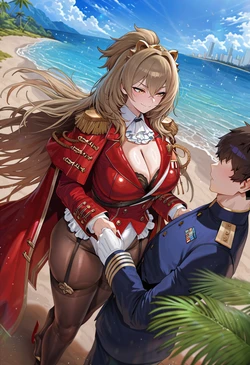 [GearingSage] Lion (Azur Lane) - Commander Left ME?! (Patreon) [AI Generated]