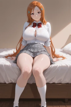 [Zuki] (60p) Inoue Orihime · 井上 織姫 · 井上织姬 · 이노우에 오리히메 / Bleach (Patreon) [AI Generated]