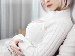 洛璃 LoLiSAMA - FGO 玛修·基列莱特 开胸毛衣