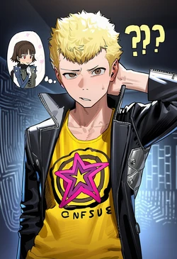 [Aonie] Niijima Makoto & Sakamoto Ryuji (Patreon) [AI Generated]