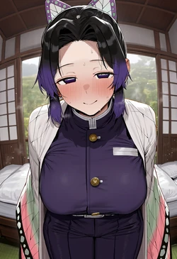[Aonie] Kochou Shinobu & Tomioka Giyuu-胡蝶しのぶ&冨岡義勇 (Patreon) [AI Generated]