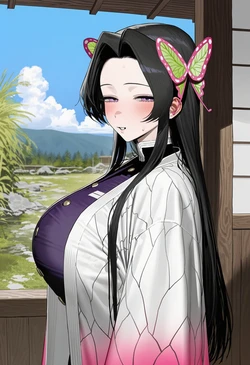 [Aonie] Kochou Kanae X Shinazugawa Sanemi(香奈惠&不死川) (Patreon) [AI Generated]