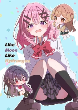 [Crescent (Hasakana)] Like Moon Like Hydrangea (Watashi ga Koibito ni Nareru Wakenaijan, Muri Muri! (Muri ja Nakatta!?)) [Digital]