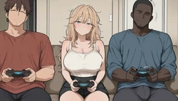 [sbwaifus] Juni Rates: Whiteboi Dating vs BBC Bull Dating Experience (Patreon) [AI Generated]