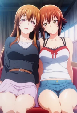 [Corudozera] [130pics] Nanaka Kotegawa x Chisa Kotegawa (古手川奈々華x古手川千紗) / Grand Blue Dreaming (ぐらんぶる) [AI Generated]