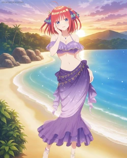 [artkoikoi] Nino Nakano  The Quintessential Quintuplets (FULL) (6 Animations) (Patreon) [AI Generated]