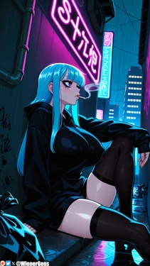 [WienerGens] Reagan thinks you look lonely (she can change that) [AI Generated]