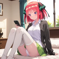 [YukinoArt] [118 pics] Nakano Nino (Gotoubun no Hanayome) (Patreon) [AI Generated]