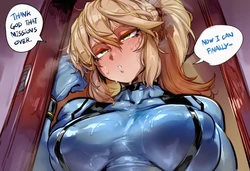 Samus X Dark Samus [Ai Generated] [Gen4Genz]