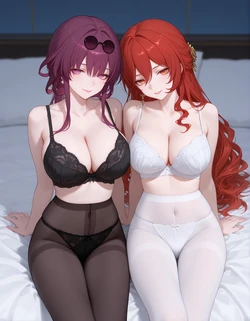 [IceZ]Himeko & Kafka[AI generated]
