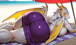 [At The Beach] [AI Generated]