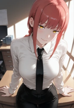 [Akase34] Makima wants to see you in her office. | 32 pics (Patreon) [AI Generated]