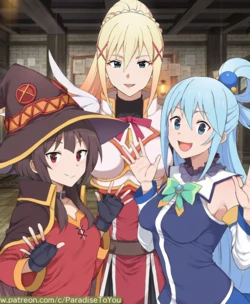 [ParadiseToYou] Konosuba Bad End Party (Patreon) [AI Generated]