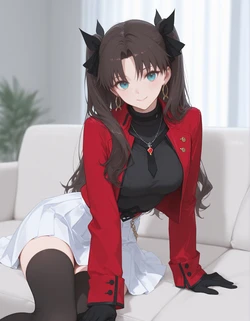[IceZ]Rin Tohsaka[AI generated]