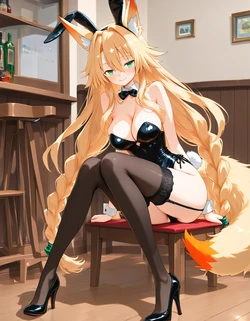 Metallia Metallica Bunnysuit [AI generated]