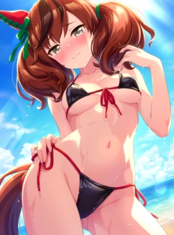 Shy umas gravure [AI Generated]