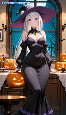 [SkyPassion] Emilia (Re:Zero) [AI Generated]