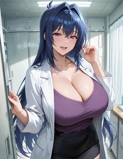 (mirai art) Nijou Aki [AI Generated]