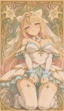 Ten Labs[Star Detective Precure!] On our wedding night, transform into bride Cure Arcana and impregnate me Day02+03 500p [AI Generated]