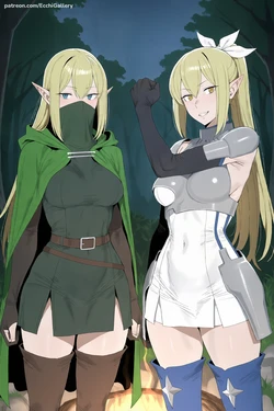 [Ecchi Gallery] Ryuu Lion x Ais Wallenstein - DanMachi [Full] (Patreon) [AI Generated]
