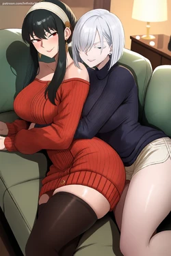 [Infinite Waifus] Yor × Fiona - Spy x Family [AI Generated]