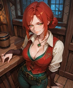 [Ozziru] Triss (The Witcher) (High Quality) [AI Generated]