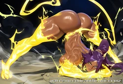 [Authentic Crow] Yoruichi Shihōin (God of Thunder) x Urahara Kisuke - Preview [AI Generated]