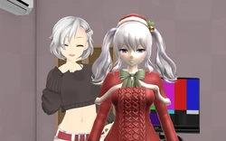 [波風] フィギュア化MMD：折岸みつ in Xmas鹿島