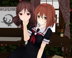 [波風] 変装MMD：白露in春風