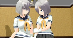 [波風] 変身MMD：磯風in浜風
