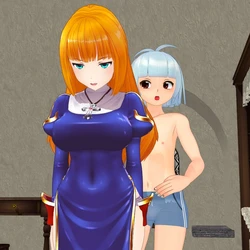 [波風] 皮モノMMD：男の子inシスター