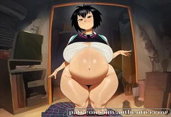 [Authentic Crow] Preggo Peni Parker x Muscular - Preview [AI Generated]