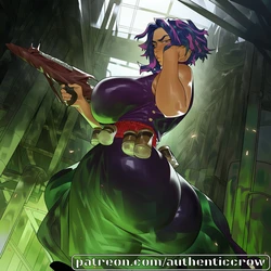[Authentic Crow] Lady Nagant x Futa Mandalay - Preview [AI Generated]