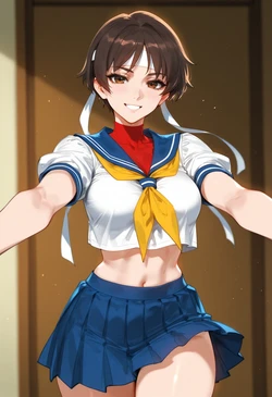[ChocoPizza] Sakura Kasugano (Street Fighter) 402 [AI Generated]
