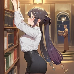 [WaifuLover] Mona (Genshin Impact) [69 IMG] (Patreon)  [AI Generated]