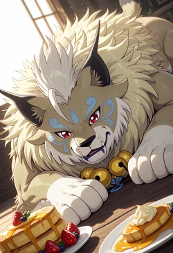 My Cougarmon (Digimon) AI generation [AI Generated]