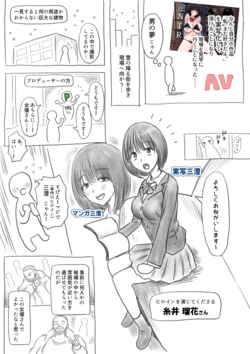 [ぷるめたる] AV撮影現場に行ってきたよ！レポ漫画